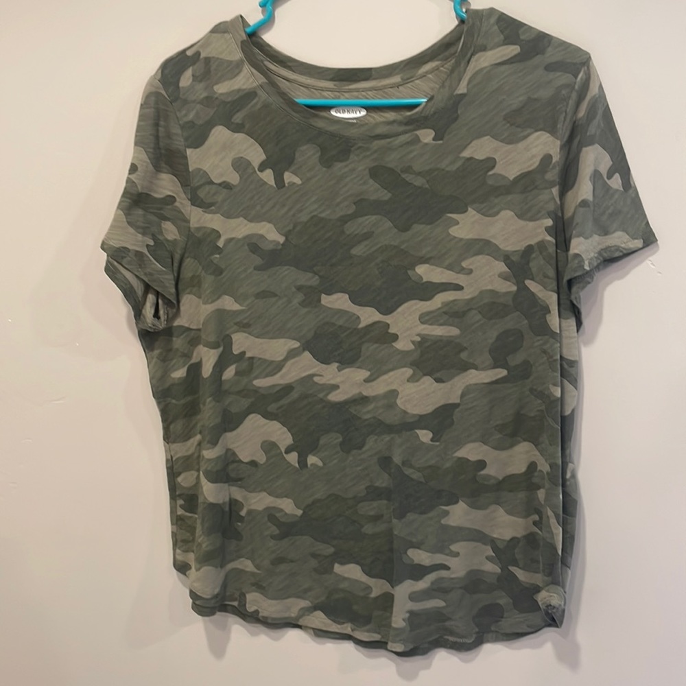 Camp print t-shirt